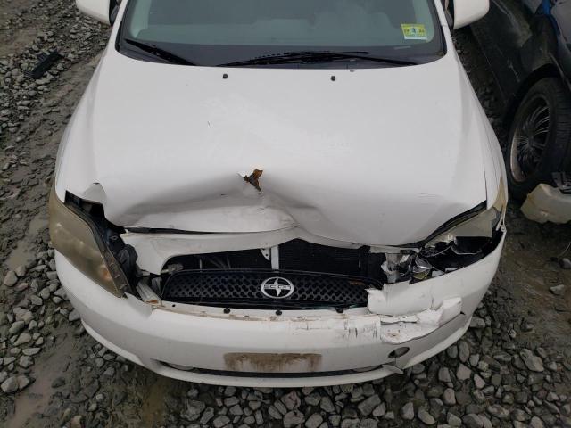 JTKDE167780236761 - 2008 TOYOTA SCION TC თეთრი ფოტო 7