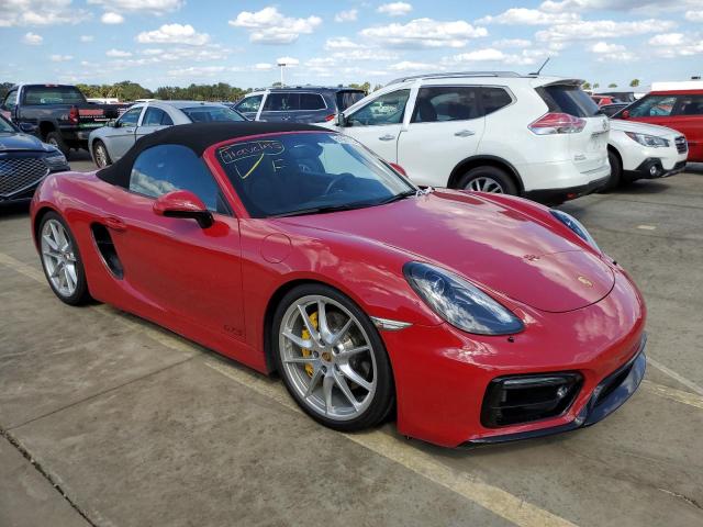 WP0CB2A86FS140235 - 2015 PORSCHE BOXSTER S RED photo 1