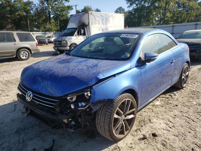 WVWBW7AH3CV013000 - 2012 VOLKSWAGEN EOS KOMFOR 蓝色 照片 2