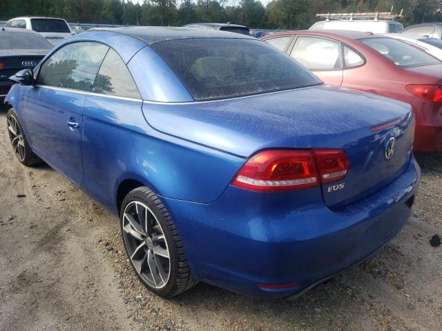 WVWBW7AH3CV013000 - 2012 VOLKSWAGEN EOS KOMFOR 蓝色 照片 3
