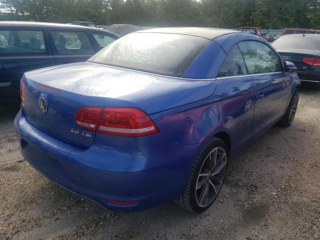 WVWBW7AH3CV013000 - 2012 VOLKSWAGEN EOS KOMFOR 蓝色 照片 4