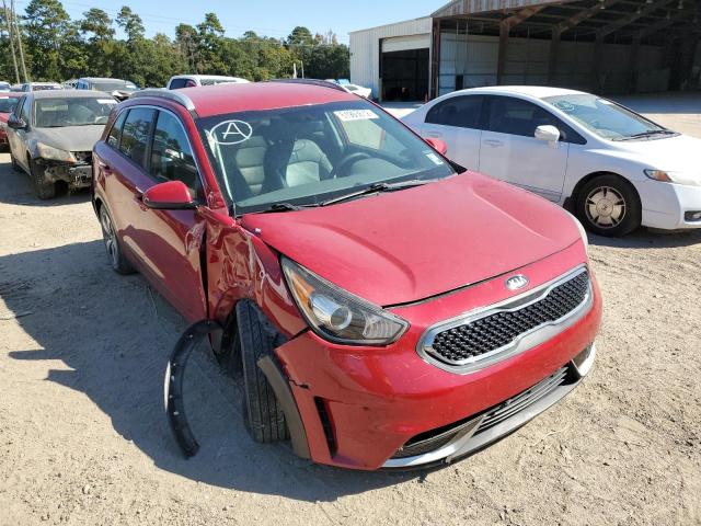 KNDCB3LC8H5055387 - 2017 KIA NIRO FE RED photo 1