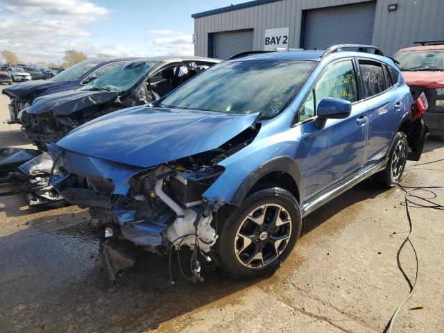 JF2GTABCXJH232306 - 2018 SUBARU CROSSTREK BLUE photo 2