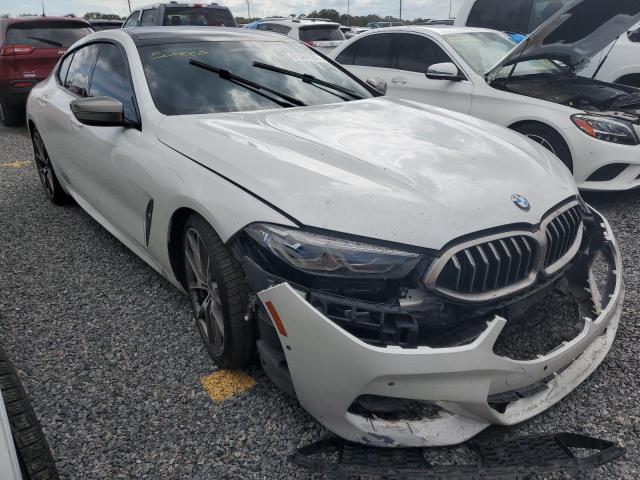 WBAGV8C04LBP49030 - 2020 BMW M850XI WHITE photo 1