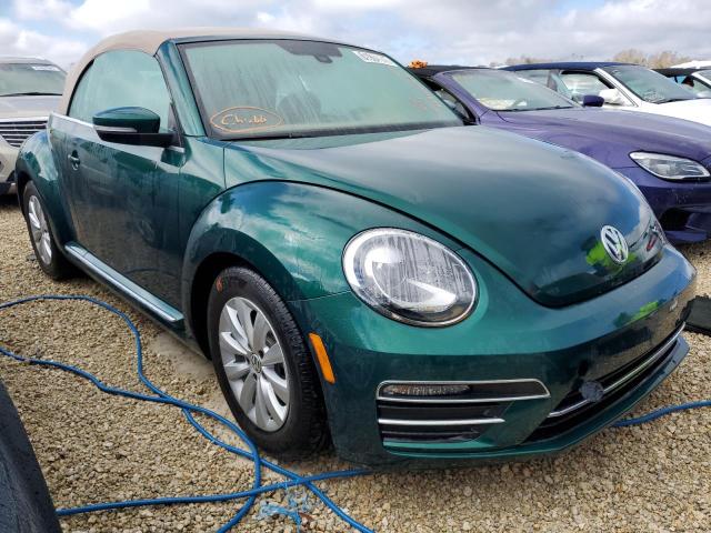 3VW517AT0HM803627 - 2017 VOLKSWAGEN BEETLE S/S 绿色 照片 1