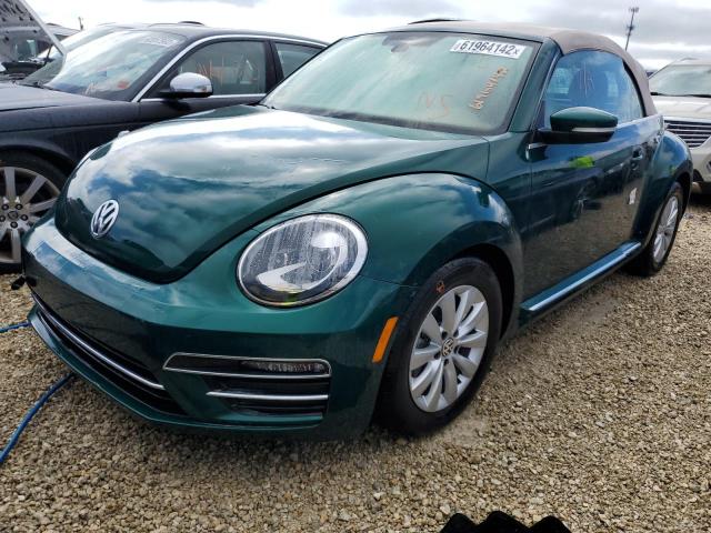 3VW517AT0HM803627 - 2017 VOLKSWAGEN BEETLE S/S 绿色 照片 2