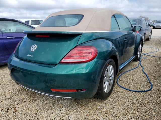 3VW517AT0HM803627 - 2017 VOLKSWAGEN BEETLE S/S 绿色 照片 4