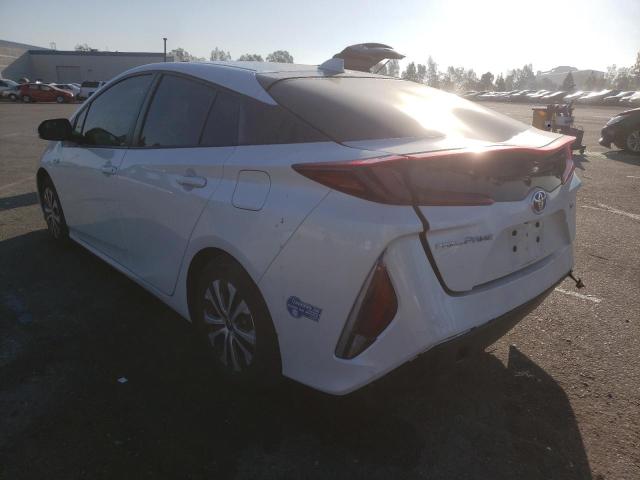 JTDKAMFP0M3168372 - 2021 TOYOTA PRIUS PRIM WHITE photo 3