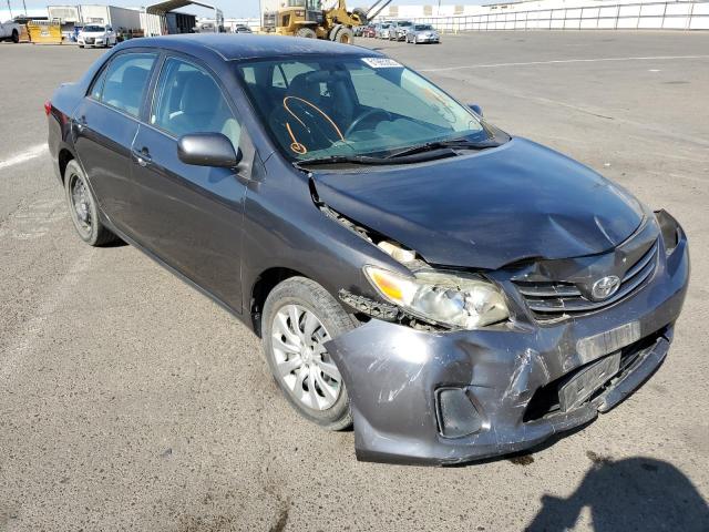 5YFBU4EE9DP108797 - 2013 TOYOTA CORROLLA GRAY photo 1