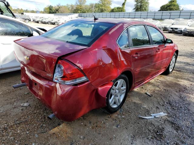 2G1WB5E38E1179073 - 2014 CHEVROLET IMPALA LIM RED photo 4