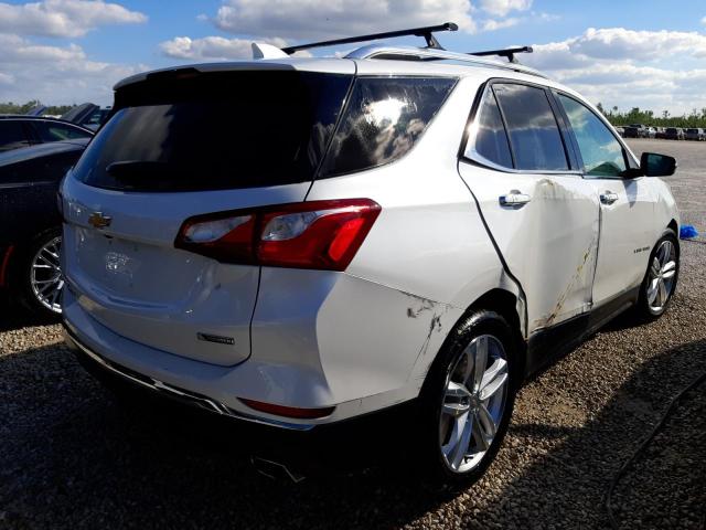 2GNAXNEX4J6221197 - 2018 CHEVROLET EQUINOX PR WHITE photo 4