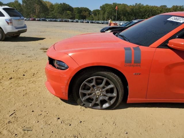 2C3CDXJG6JH256182 - 2018 DODGE CHARGER GT ORANGE photo 9