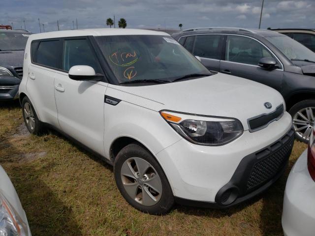 KNDJN2A23G7378610 - 2016 KIA SOUL WHITE photo 1