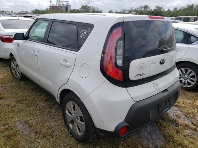 KNDJN2A23G7378610 - 2016 KIA SOUL WHITE photo 3