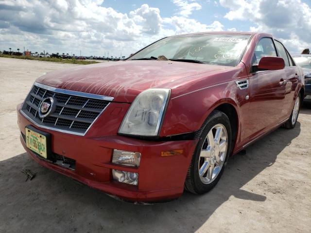 1G6DU6EV1A0106846 - 2010 CADILLAC STS RED photo 2