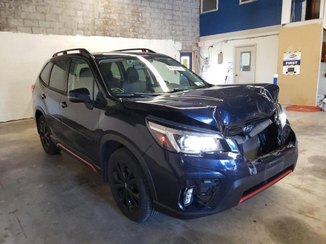 JF2SKARC4LH462848 - 2020 SUBARU FORESTER S BLUE photo 1