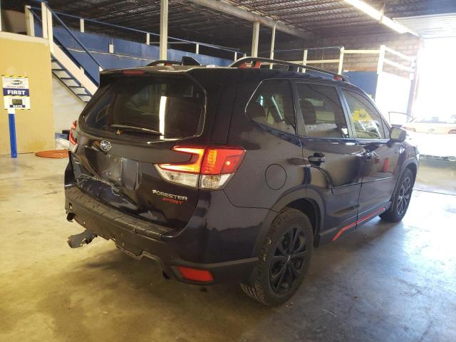 JF2SKARC4LH462848 - 2020 SUBARU FORESTER S BLUE photo 4