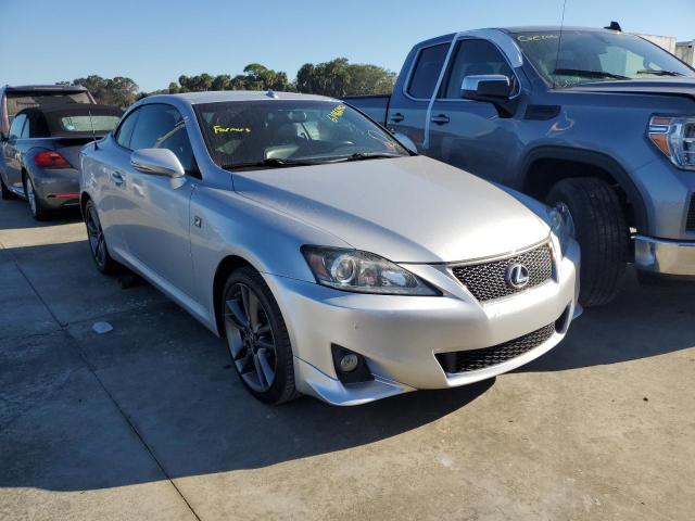 JTHFF2C29D2527187 - 2013 LEXUS IS 250 SILVER photo 1