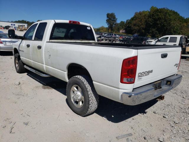 3D3KU28C33G796368 - 2003 DODGE RAM 2500 S WHITE photo 3