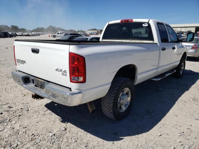 3D3KU28C33G796368 - 2003 DODGE RAM 2500 S WHITE photo 4