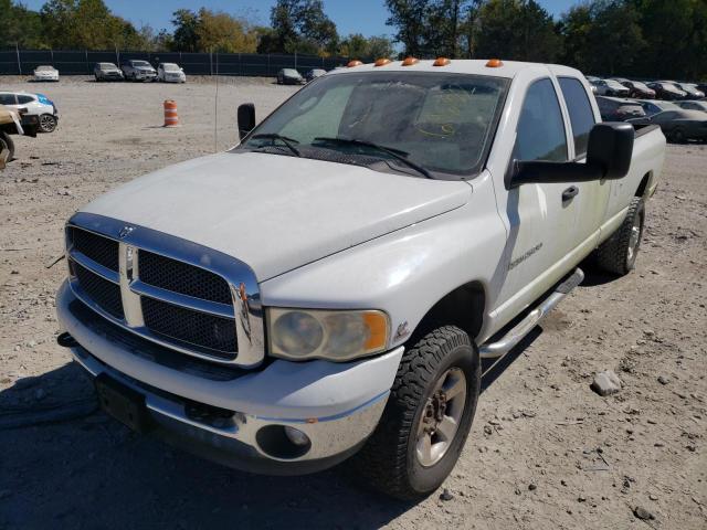 3D3KU28C33G796368 - 2003 DODGE RAM 2500 S Սպիտակ լուսանկար 9