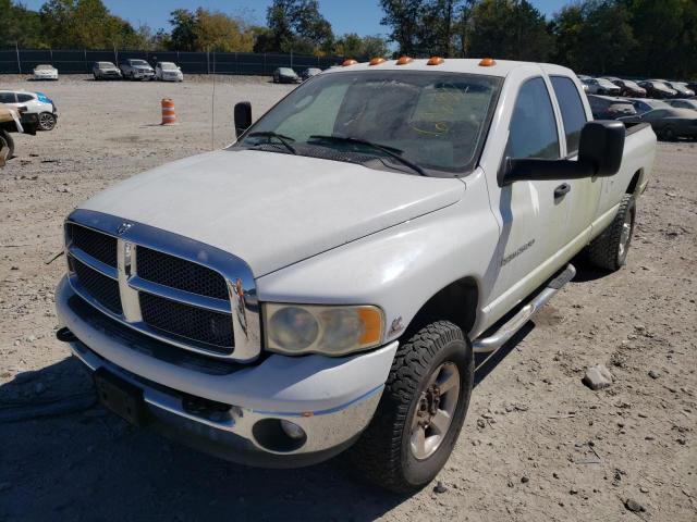 3D3KU28C33G796368 - 2003 DODGE RAM 2500 S WHITE photo 9