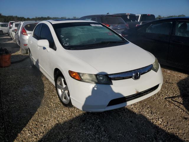 1HGFA16868L070902 - 2008 HONDA CIVIC EX WHITE photo 1