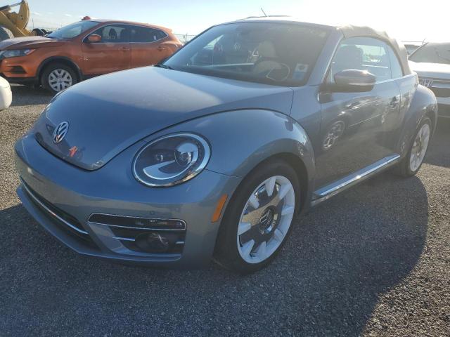 3VW5DAAT3KM512275 - 2019 VOLKSWAGEN BEETLE S BLUE photo 2