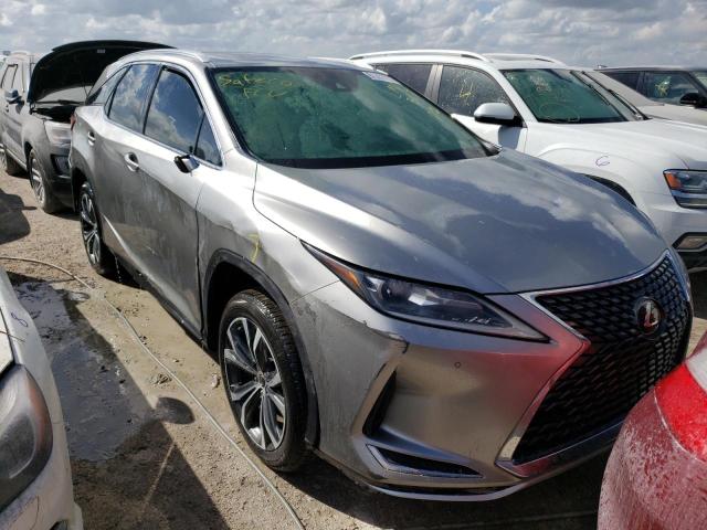 JTJHZKEA8M2018971 - 2021 LEXUS RX 350 L GRAY photo 1