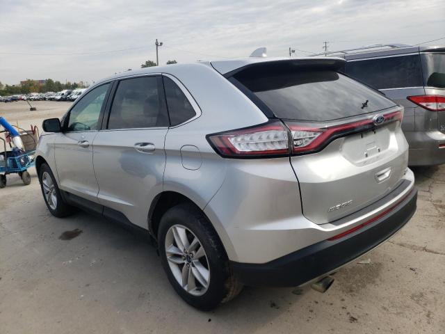 2FMPK4J91HBB75747 - 2017 FORD EDGE SEL SILVER photo 3