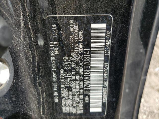 JF1ZNAA16F9708141 - 2015 TOYOTA SCION FR-S BLACK photo 10