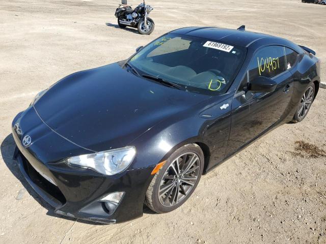 JF1ZNAA16F9708141 - 2015 TOYOTA SCION FR-S BLACK photo 2