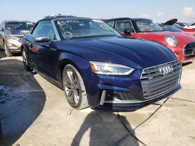 WAU24GF54JN000643 - 2018 AUDI S5 PRESTIG BLUE photo 1