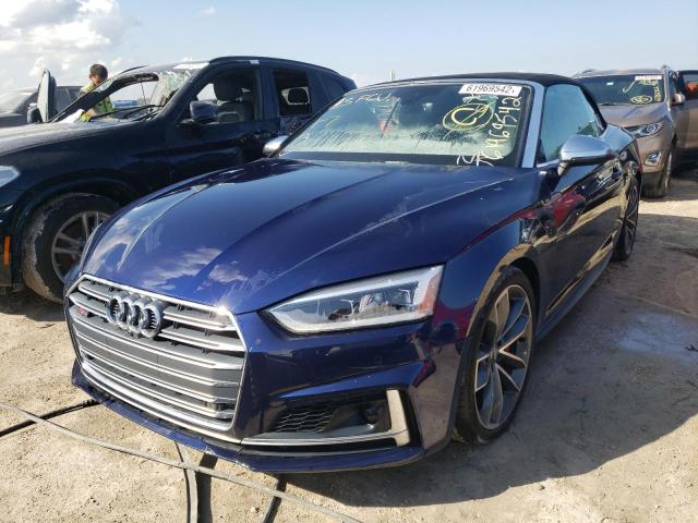WAU24GF54JN000643 - 2018 AUDI S5 PRESTIG BLUE photo 2