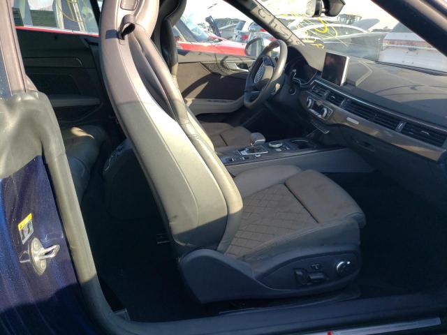 WAU24GF54JN000643 - 2018 AUDI S5 PRESTIG BLUE photo 5