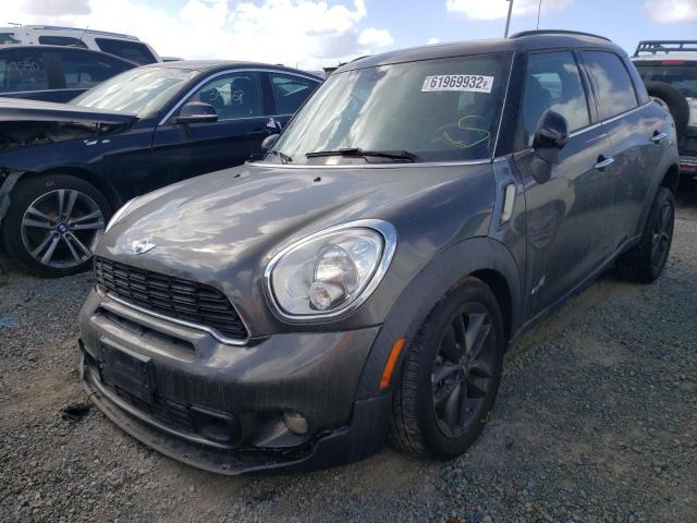 WMWZC5C52EWP39164 - 2014 MINI COOPER S C GRAY photo 2