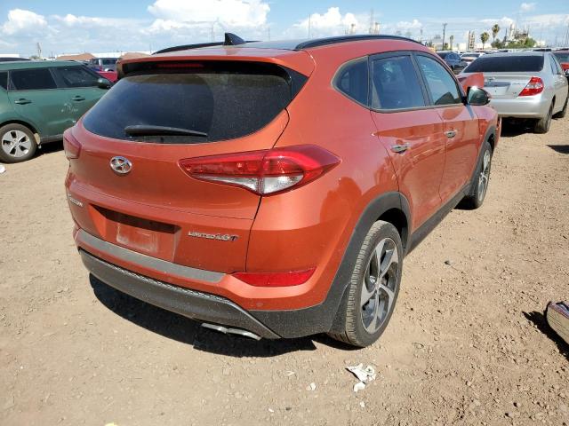 KM8J33A21GU046884 - 2016 HYUNDAI TUCSON LIM ORANGE photo 4