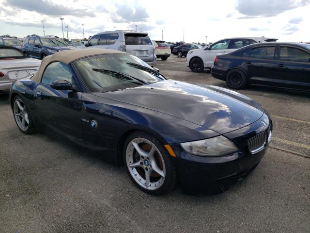 4USBU53547LW93269 - 2007 BMW Z4 3.0SI BLUE photo 1