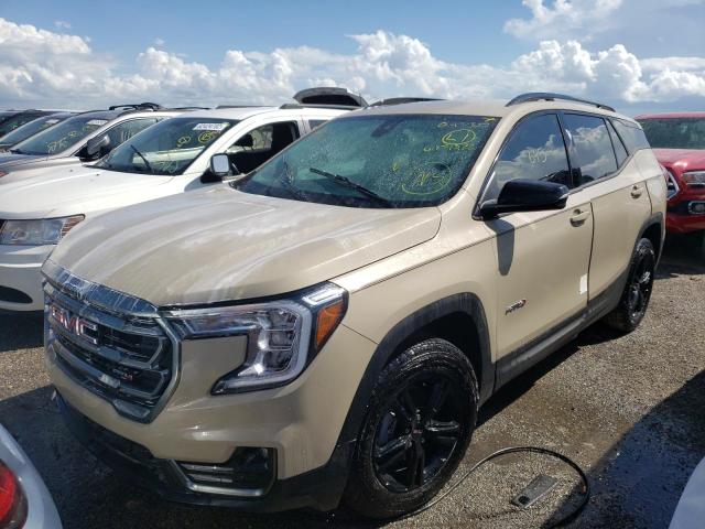 3GKALYEV8NL161399 - 2022 GMC TERRAIN AT TAN photo 2