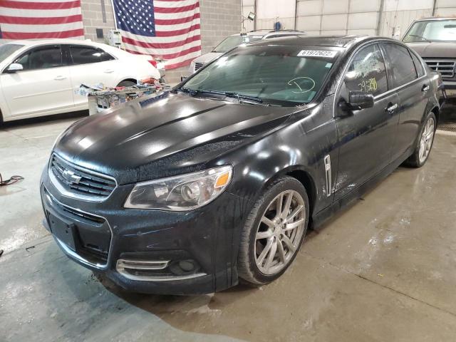 6G3F15RWXEL935062 - 2014 CHEVROLET SS BLACK photo 2