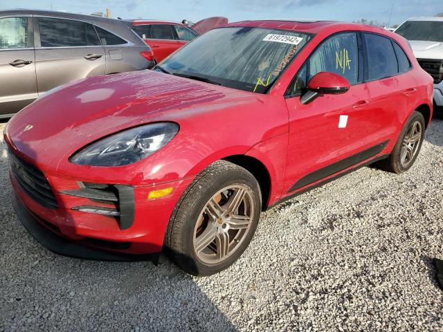 WP1AB2A55LLB36159 - 2020 PORSCHE MACAN S RED photo 2