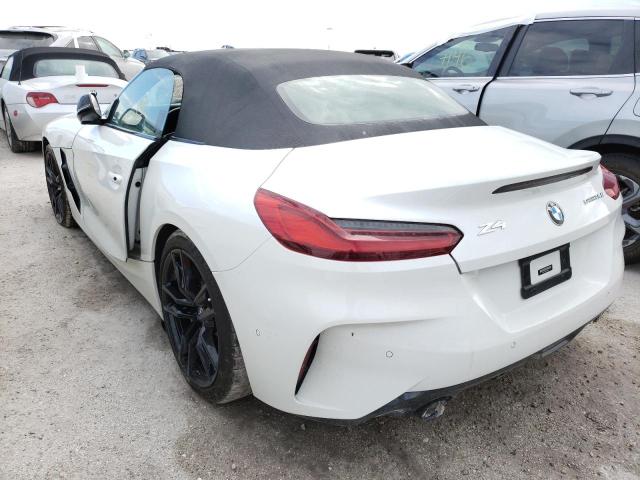 WBAHF3C09LWW78064 - 2020 BMW Z4 SDRIVE3 WHITE photo 3