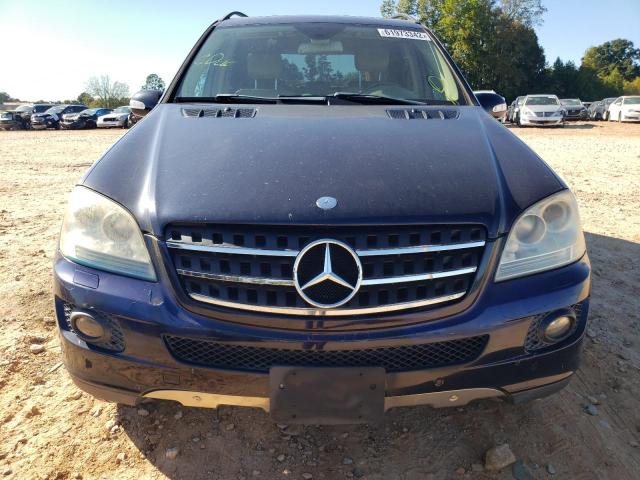 4JGBB75E56A061648 - 2006 MERCEDES-BENZ ML 500 BLUE photo 9