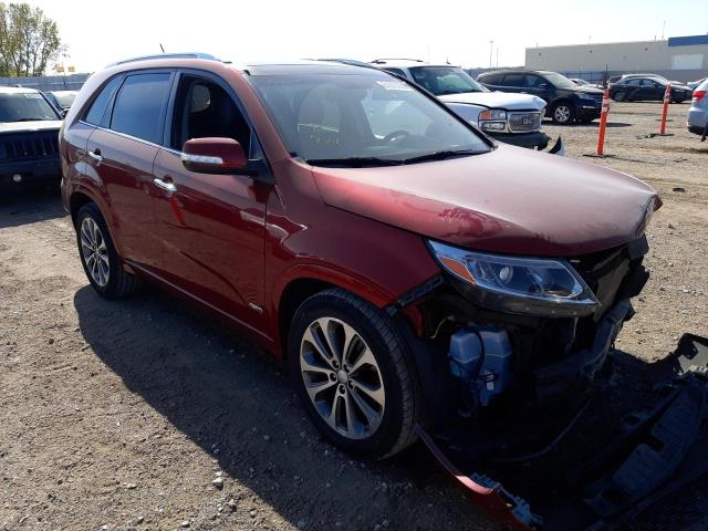 5XYKWDA71FG592439 - 2015 KIA SORENTO SX BURGUNDY photo 1