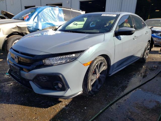 SHHFK7H98HU215430 - 2017 HONDA CIVIC SPOR GRAY photo 2