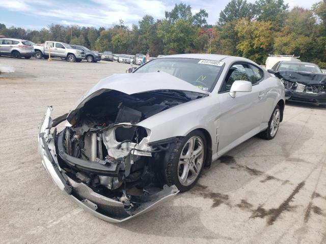 KMHHN65F35U174449 - 2005 HYUNDAI TIBURON GT  photo 2