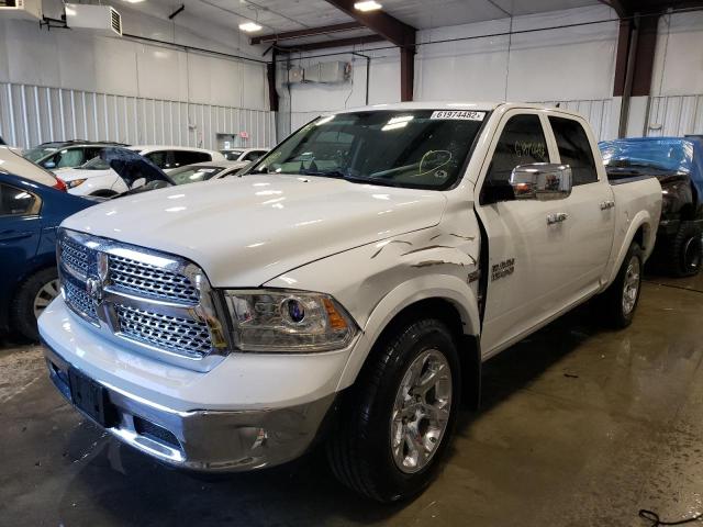 1C6RR7NTXFS778531 - 2015 RAM 1500 LARAM WHITE photo 2