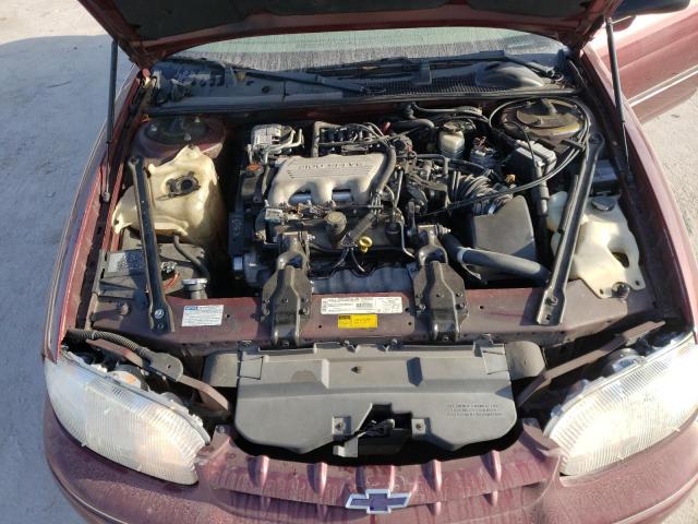 2G1WL52M1W9333930 - 1998 CHEVROLET LUMINA BAS ბურგუნდია ფოტო 7