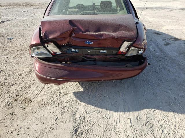 2G1WL52M1W9333930 - 1998 CHEVROLET LUMINA BAS ბურგუნდია ფოტო 9