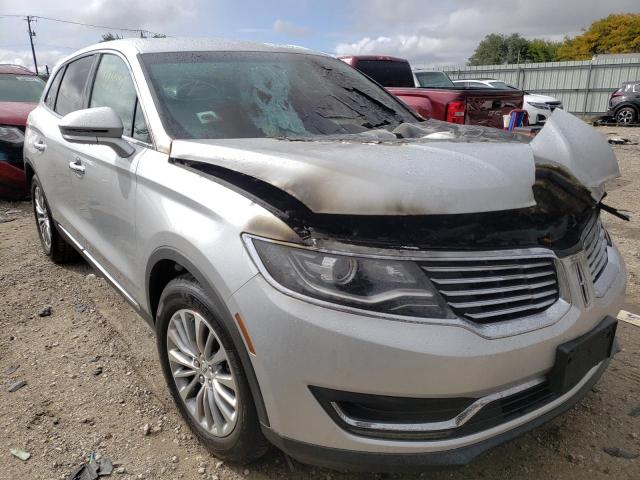 2LMTJ6KP4GBL22219 - 2016 LINCOLN MKX SELECT SILVER photo 1